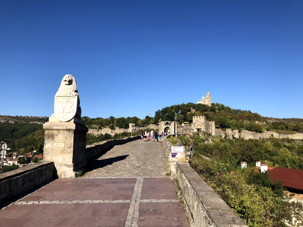 The beautiful fortress of Tsaravets in Veliko Tarnovo